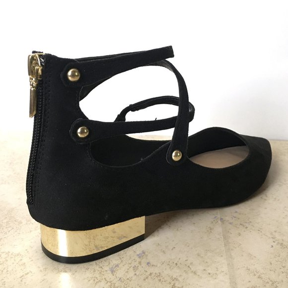 aldo ankle strap flats